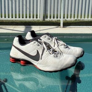 Nike Shox White Leather